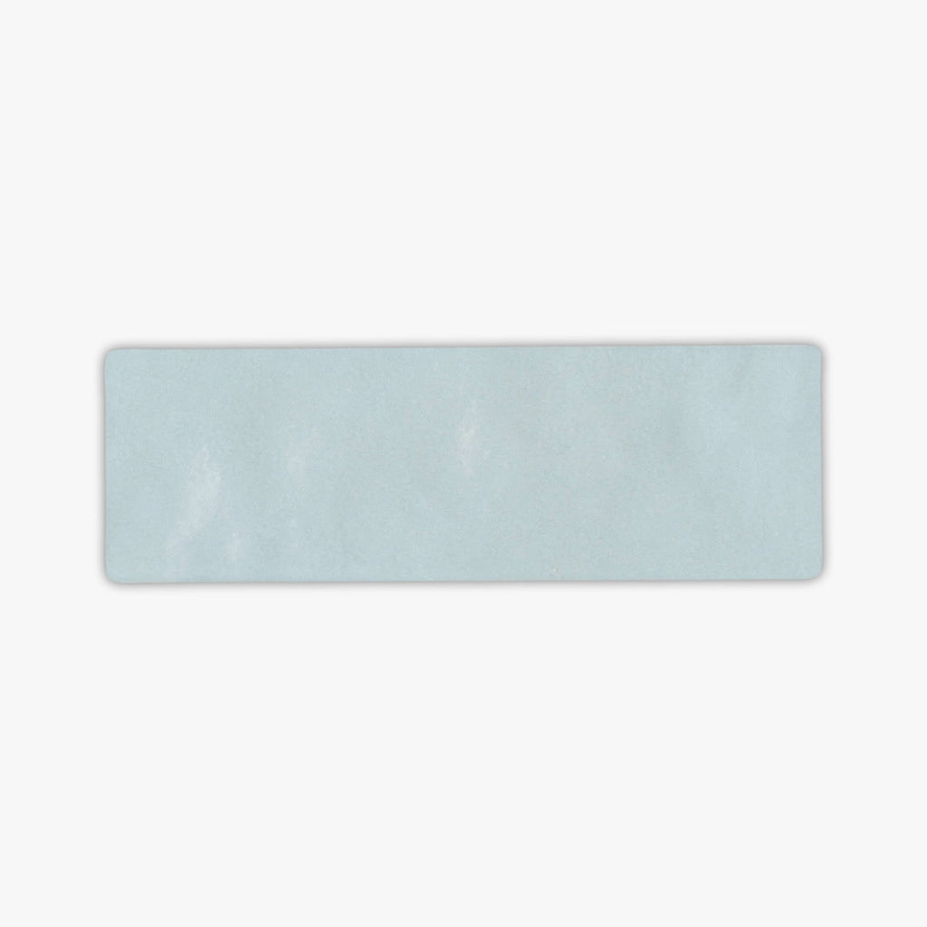 Cloé Baby Blue Glazed 2 1/2x8 Ceramic Tile