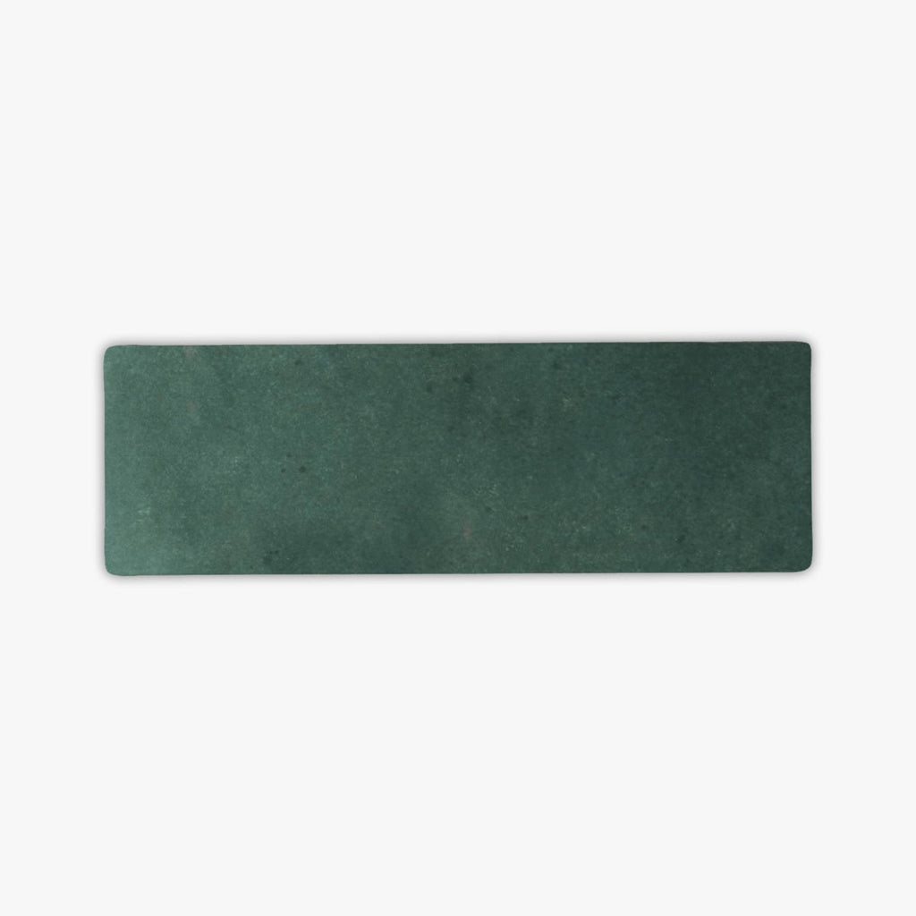Cloé Green Glazed 2 1/2x8 Ceramic Tile