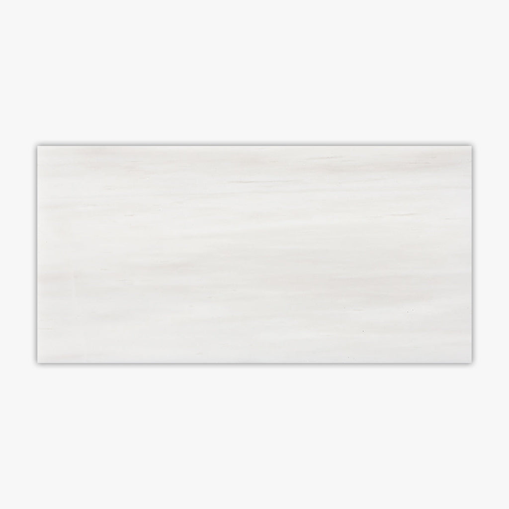 Bianco Dolomiti Polished 3x6 Marble Tile