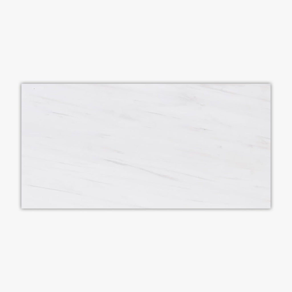 Bianco Dolomiti Polished 6x12 Marble Tile