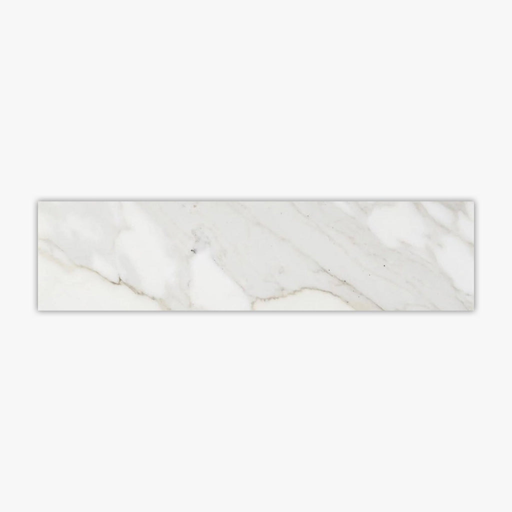 Calacatta Gold Polished 2x8 Marble Tile