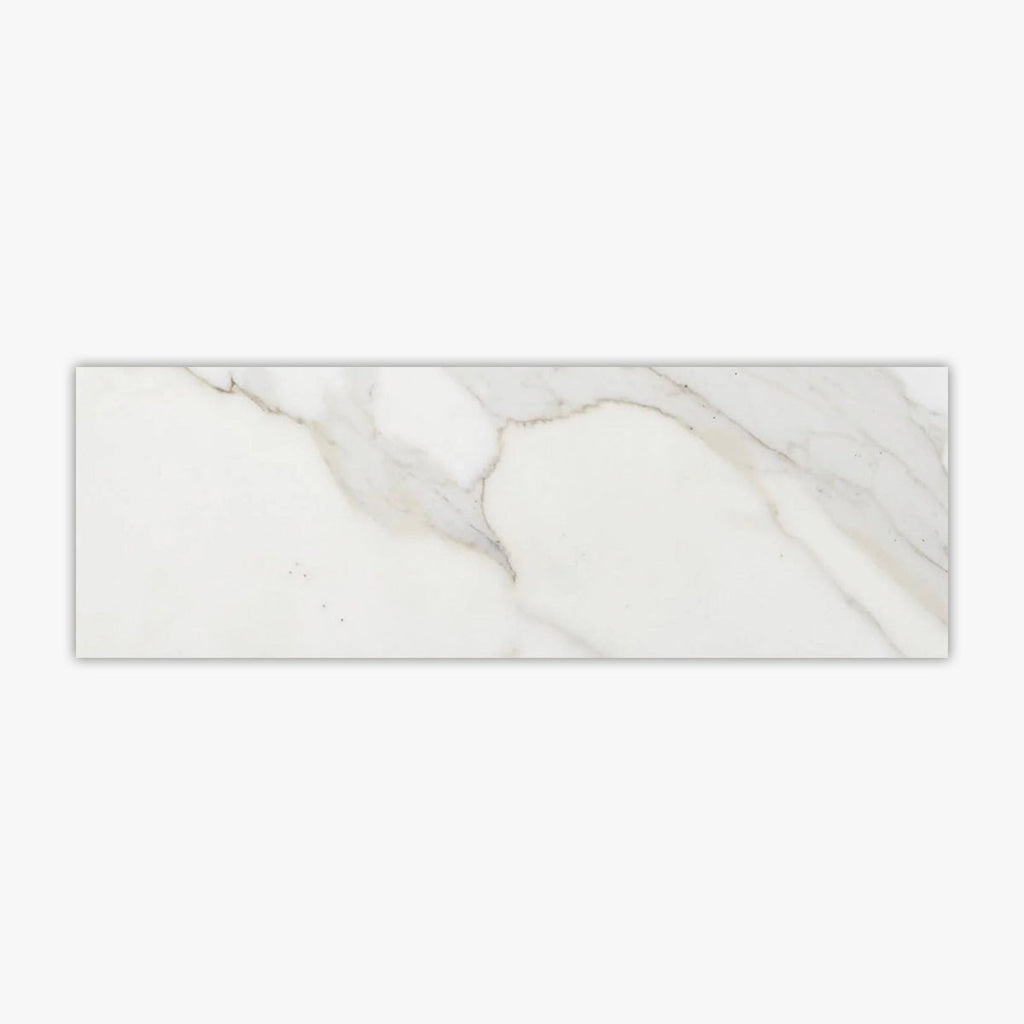 Calacatta Gold Polished 4x12 Marble Tile