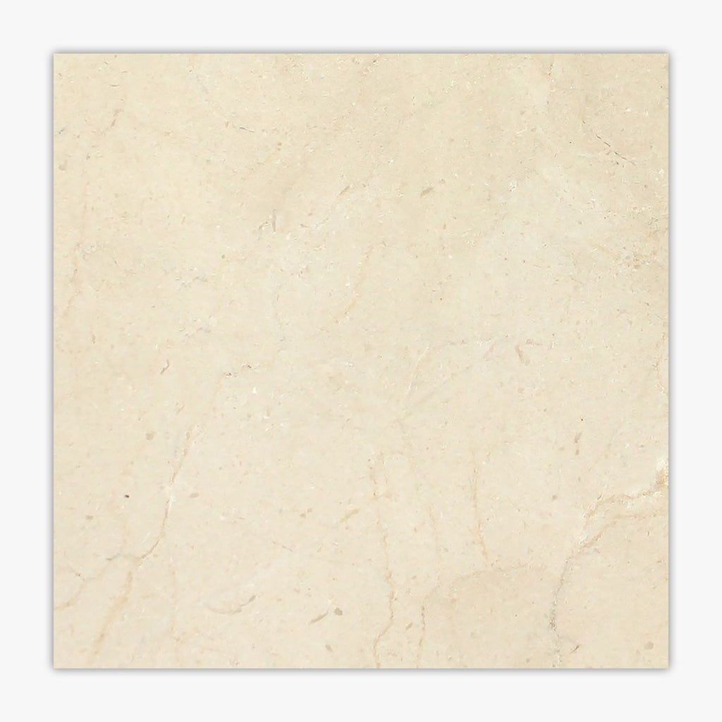 Crema Marfil Polished 18x18 Marble Tile