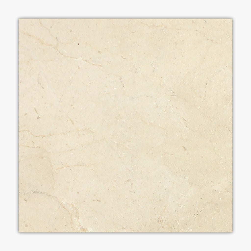 Crema Marfil Polished 24x24 Marble Tile