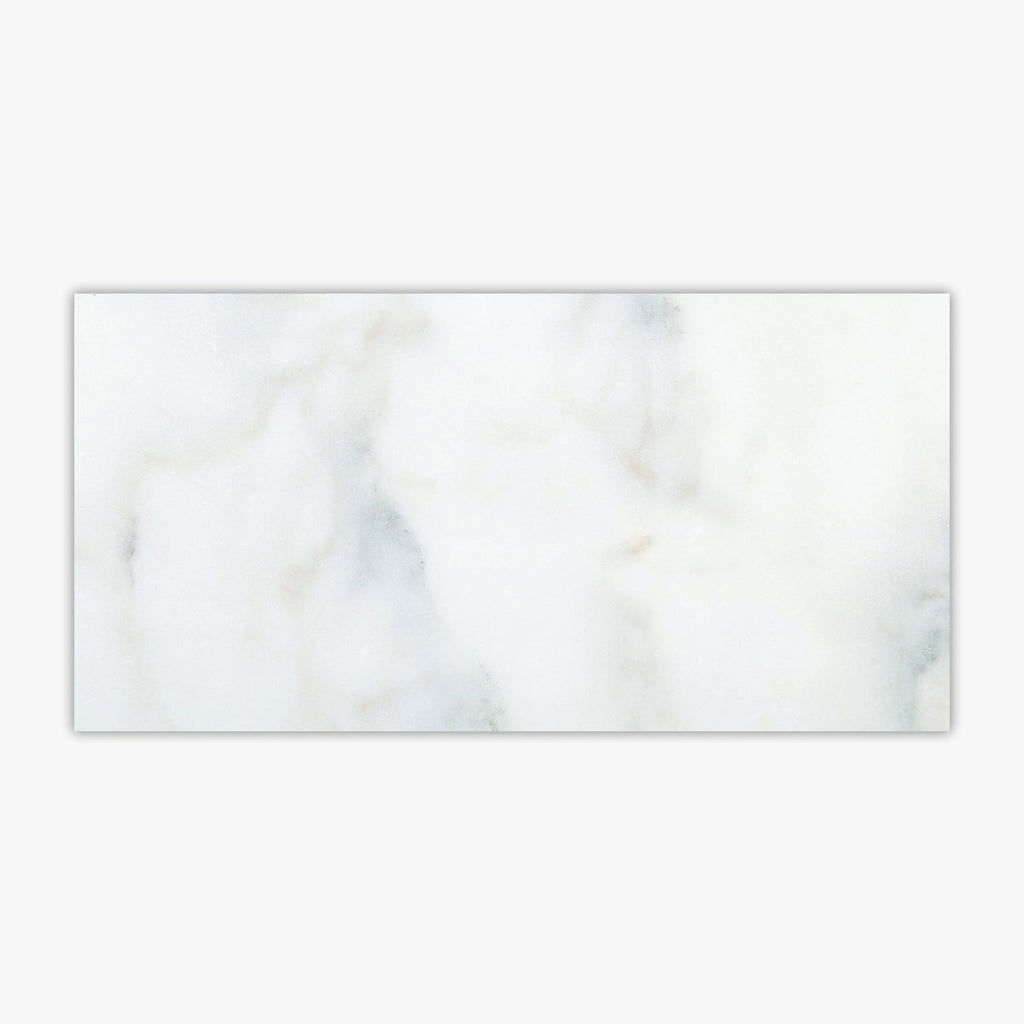 Calacatta Verde Polished 6x12 Marble Tile