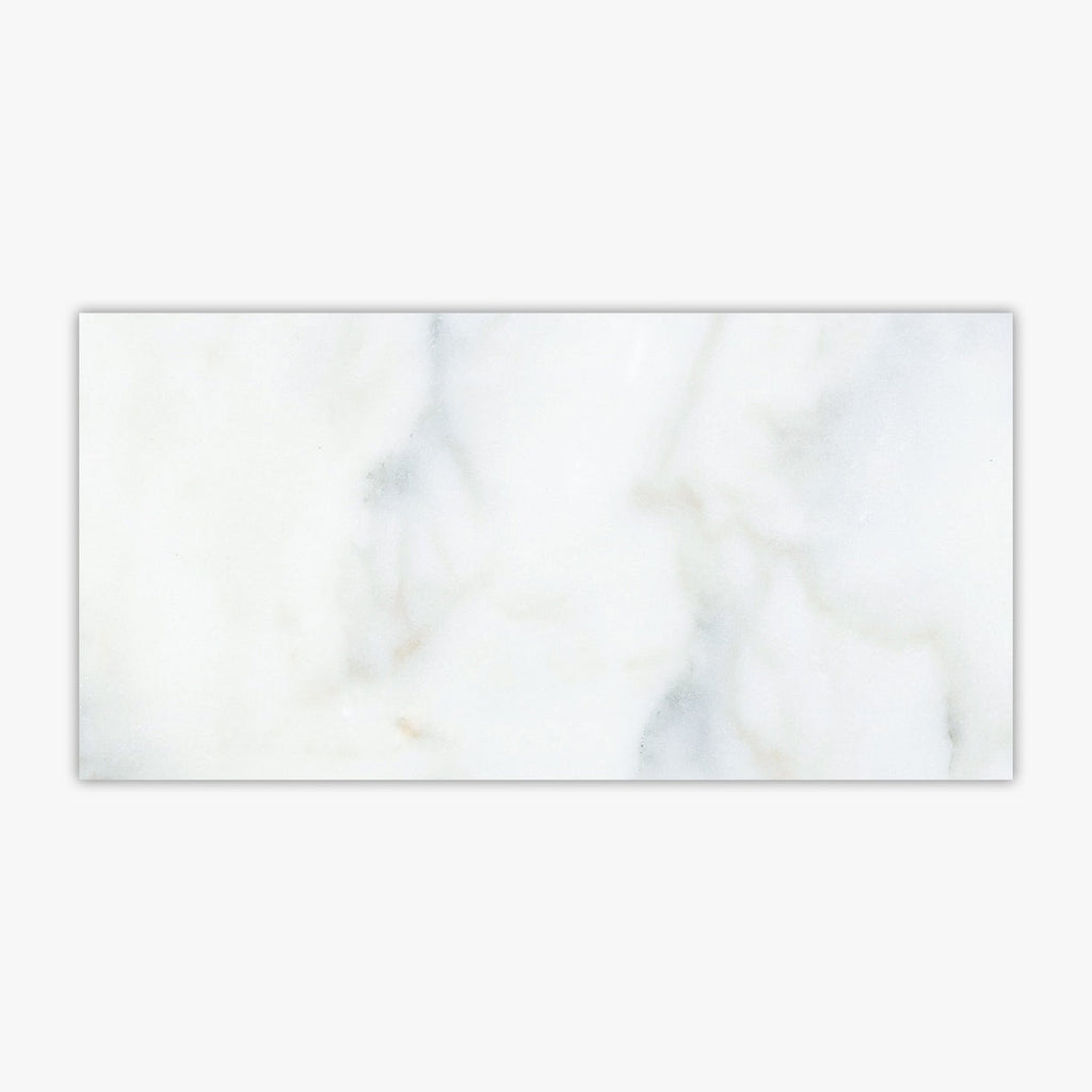 Calacatta Verde Polished 12x24 Marble Tile