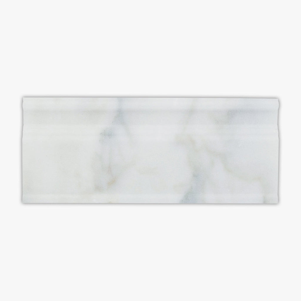 Calacatta Verde Polished Base Board Marble Molding