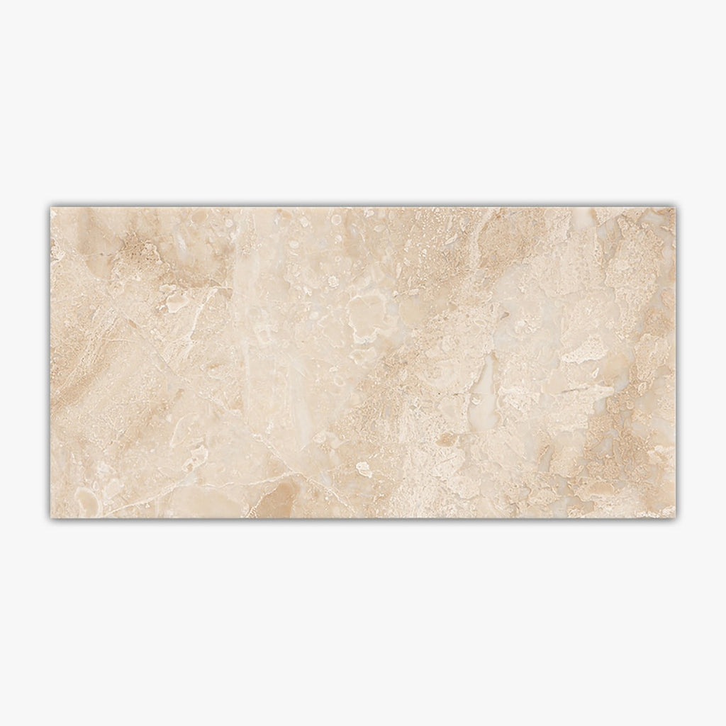 Diano Royal Honed 6x12 Marble Tile