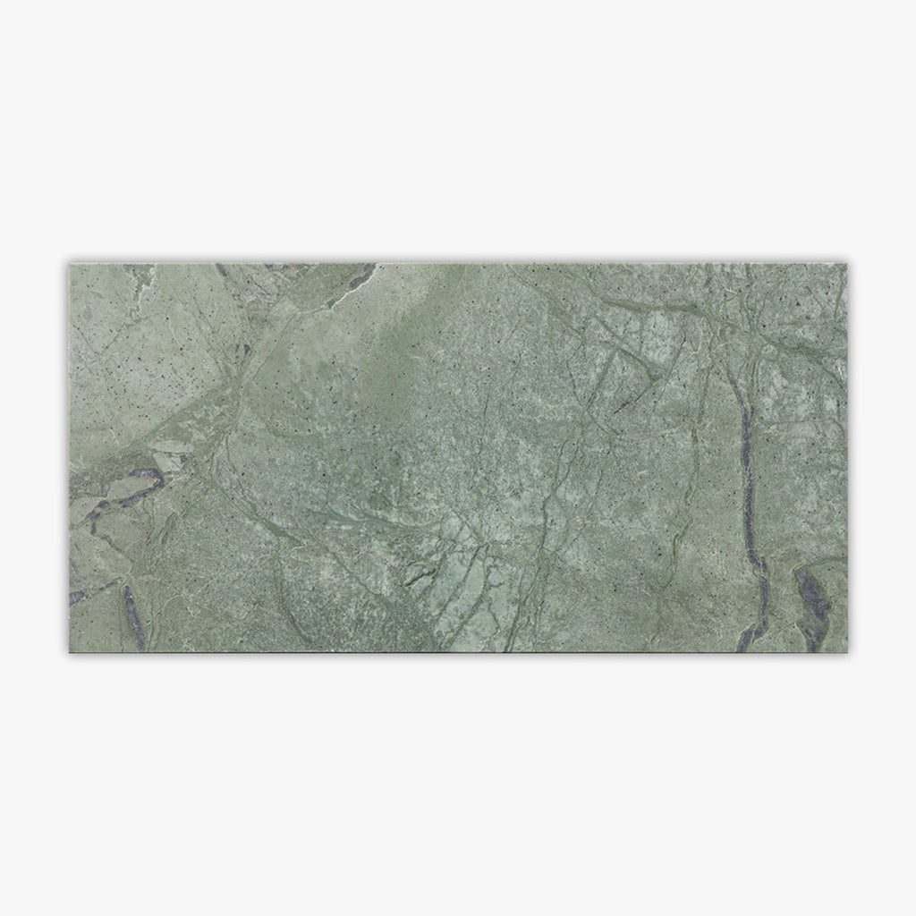 Verde Tia Honed 12x24 Marble Tile