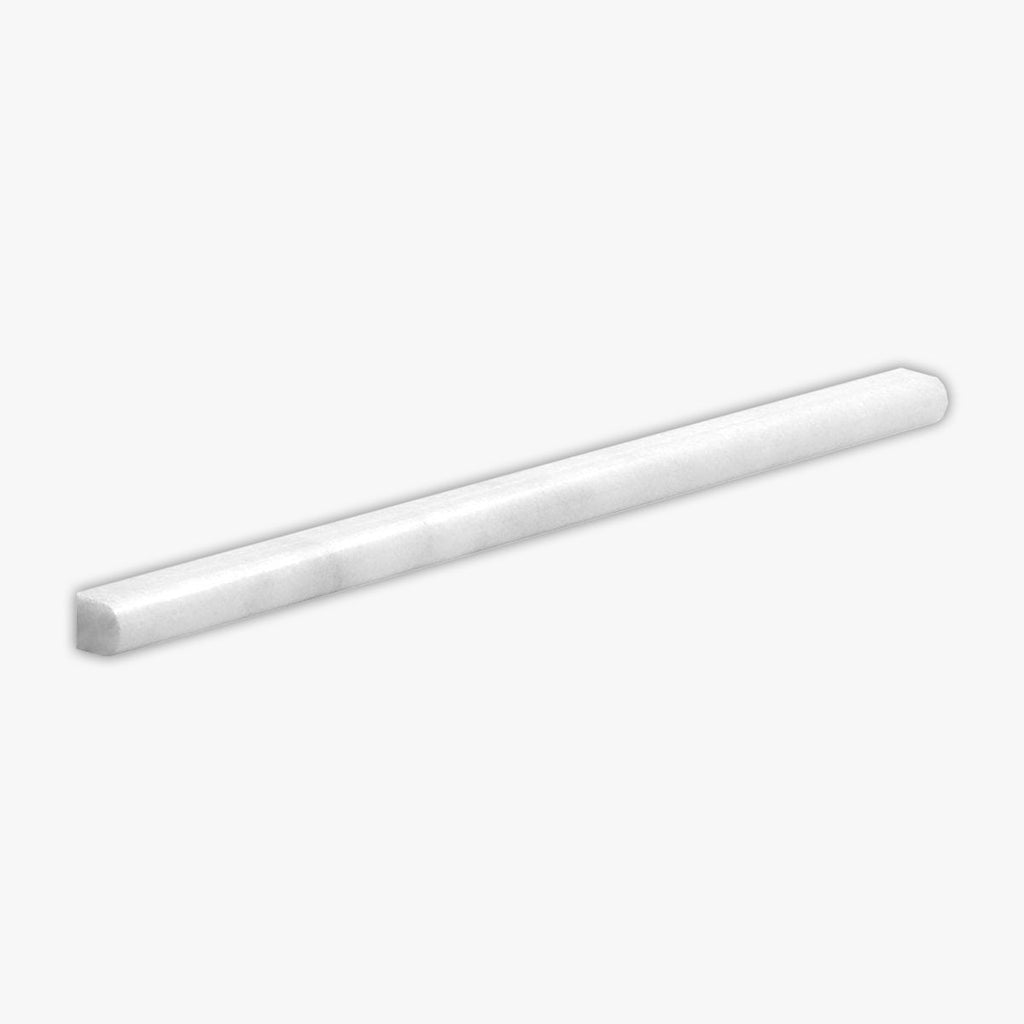 Glacier Honed Pencil Liner Marble Molding