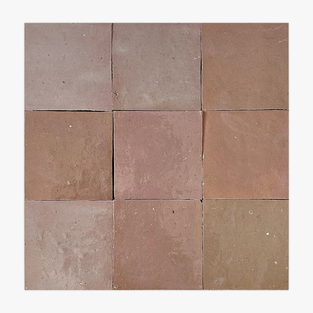 Desert Bloom Glazed 4x4 Zellige Tile