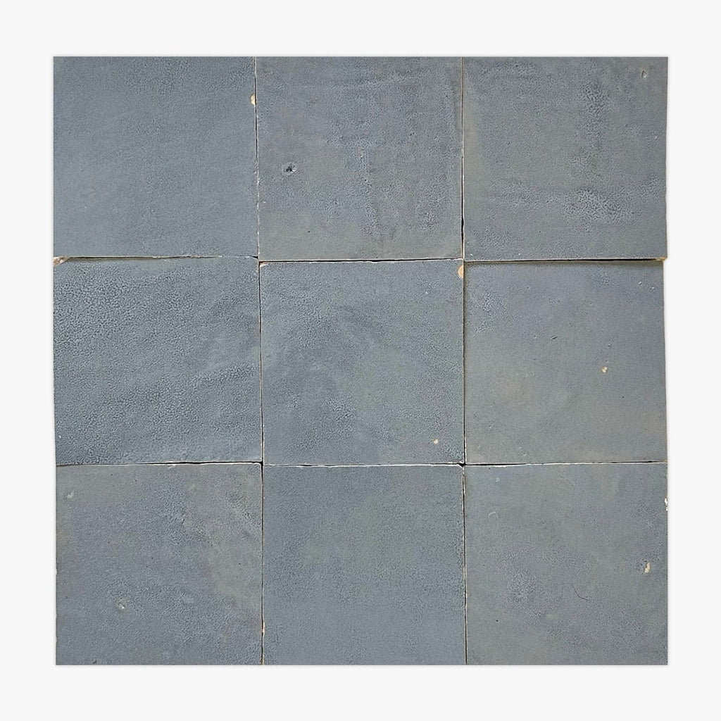 Glacier Gray Glazed 4x4 Zellige Tile