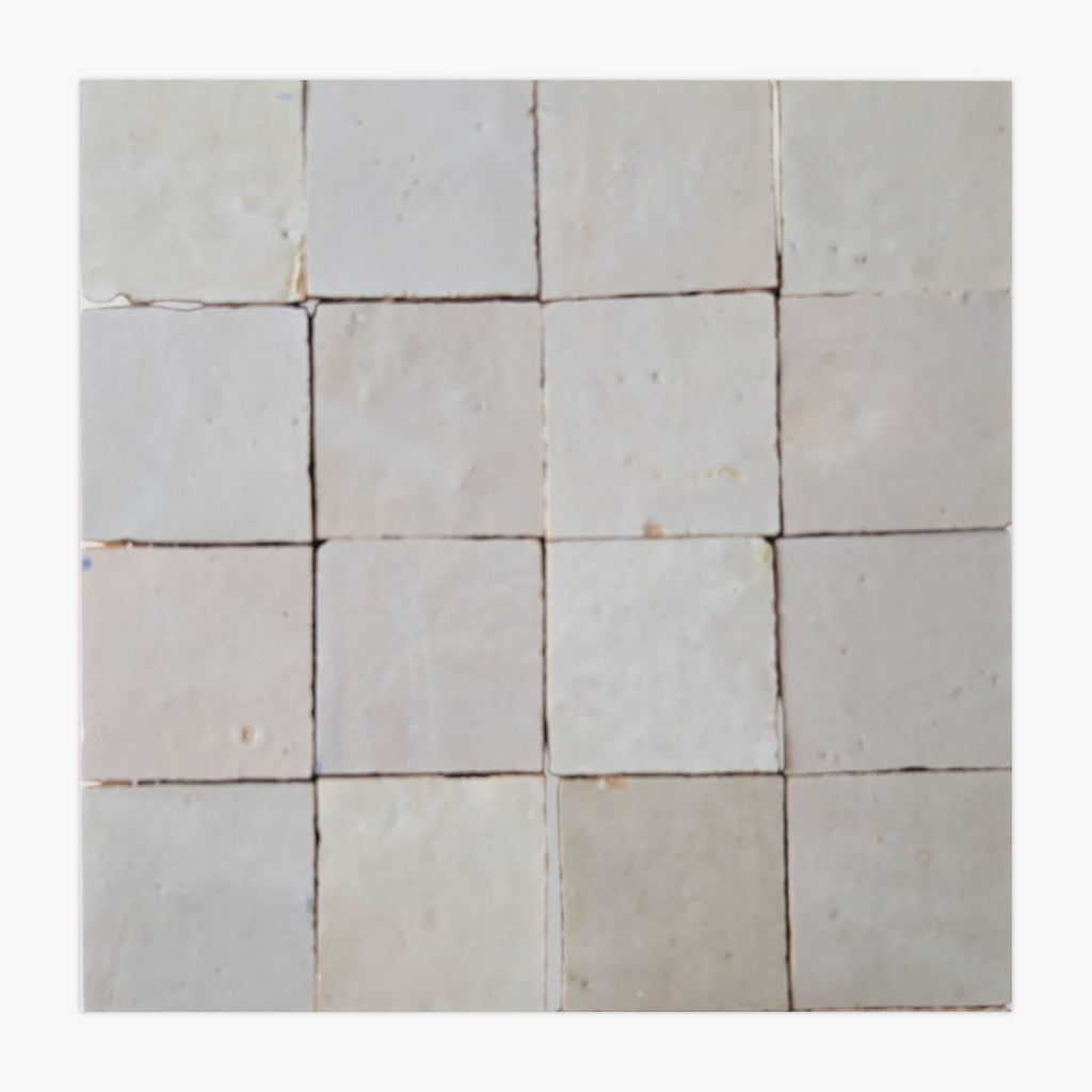 Weathered 2x2 Glazed Zellige Mosaic