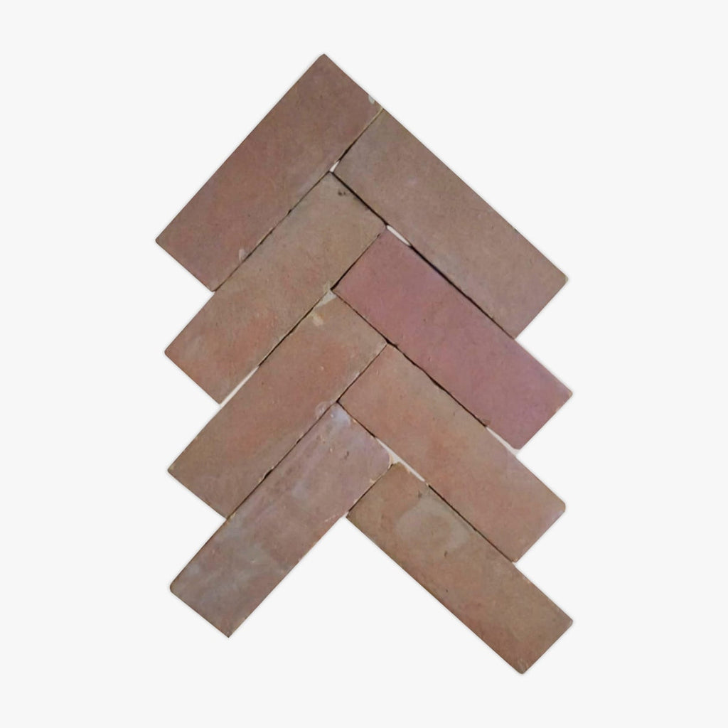 Desert Bloom Glazed Bejmat 2x6 Zellige Tile