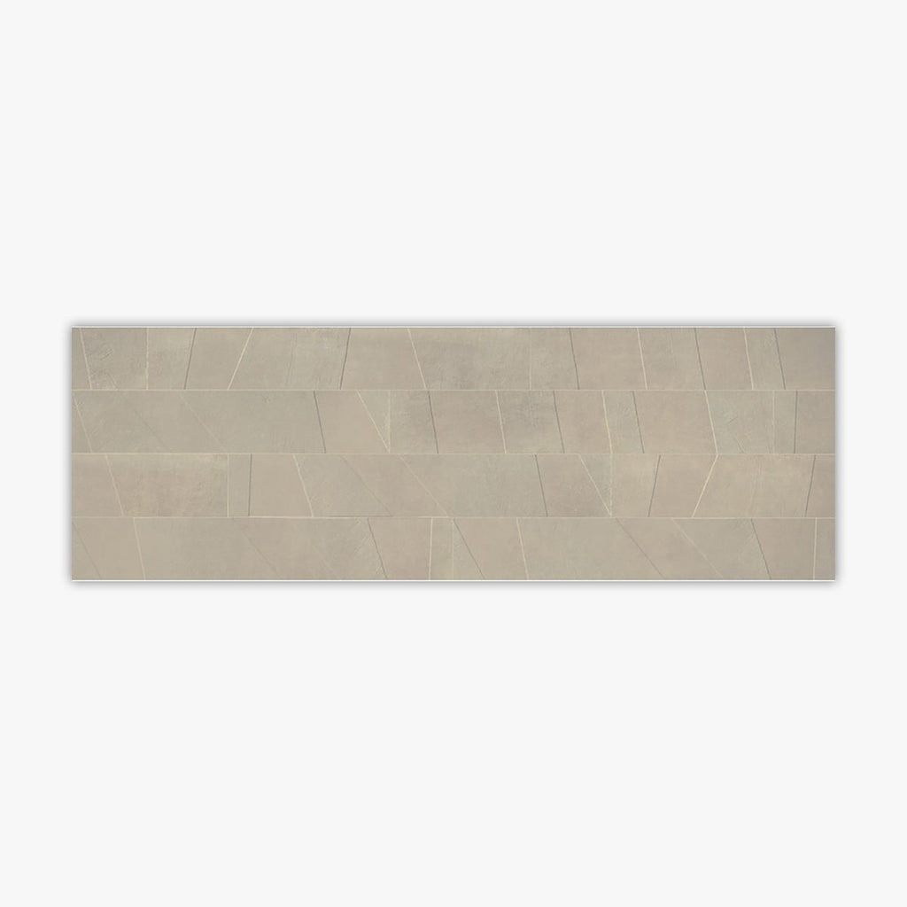 Icone Bleu Beige Ligne Matte 8x48 Porcelain Tile