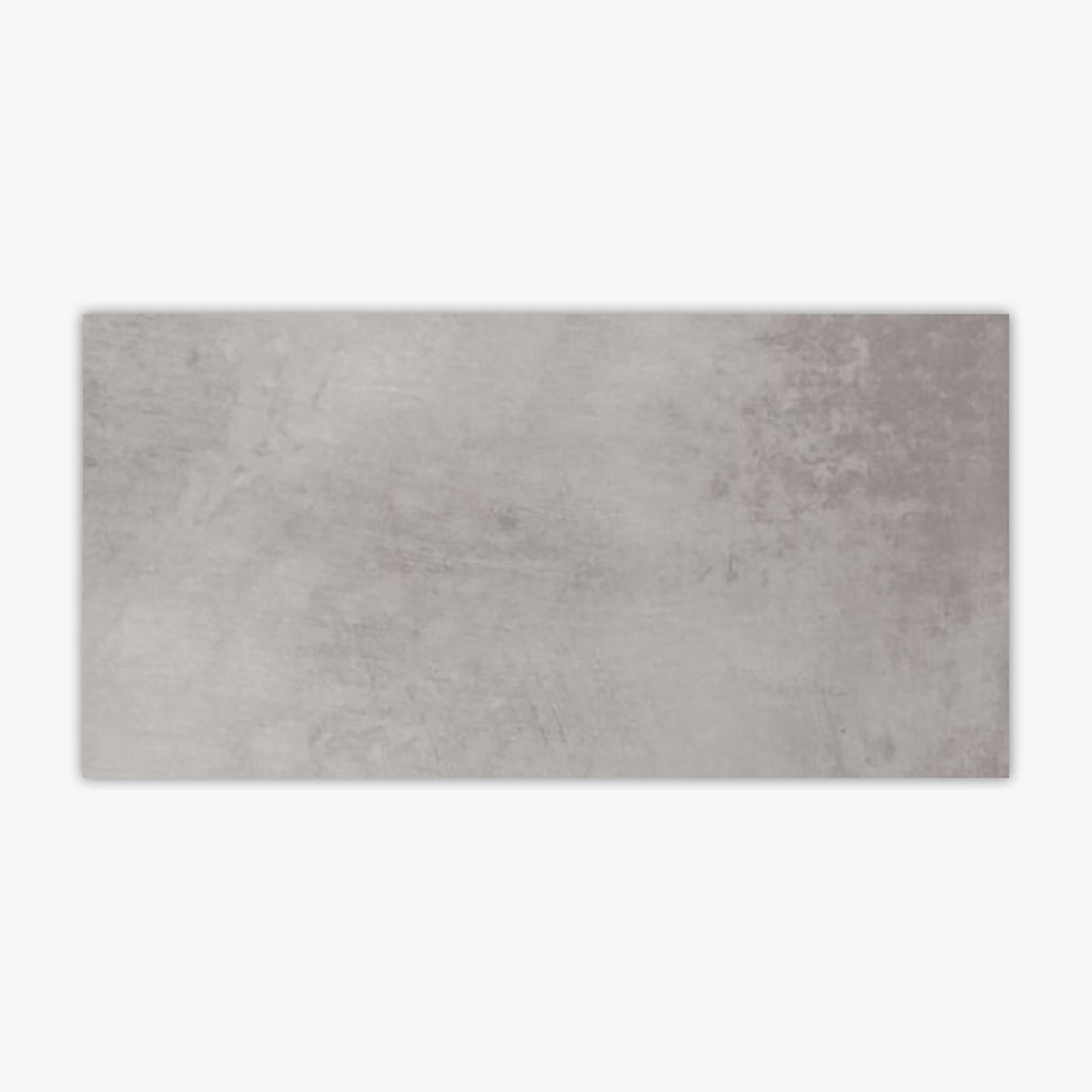 Metal Max Medium Gray Matte 24x48 Porcelain Tile