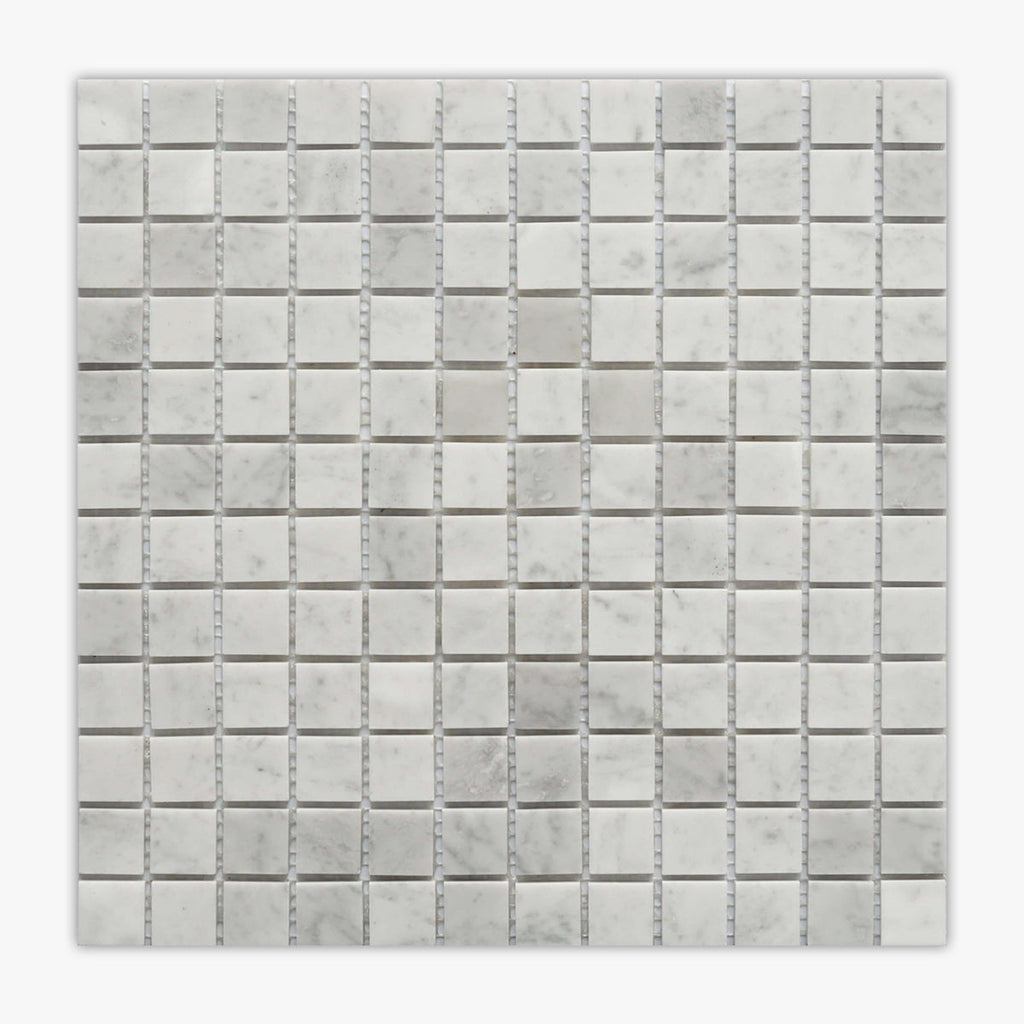 Rockart Carrara 1x1 Polished Marble Mosaic